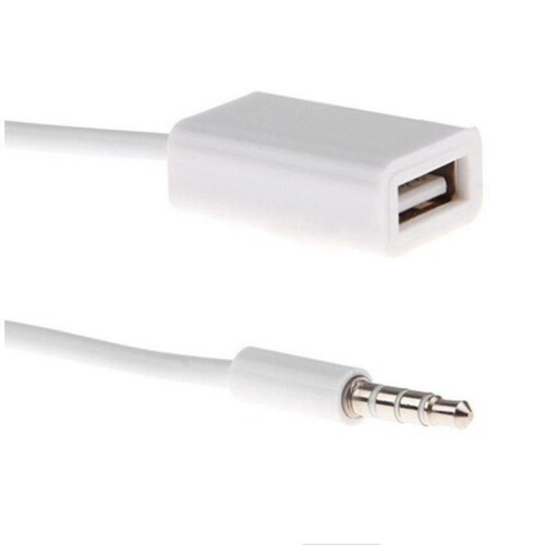 Female Converter Cable Line Cord 3. 5 Mm Car Converter Adapter - Afbeelding 3 van 6