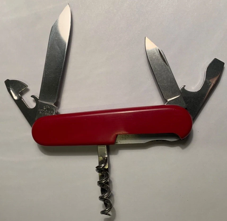 Cuchillo Victorinox de colección con cuchillas de punta de doble clip *NINGUNO EN EBAY COMO ESTE* Foto 2 de 4