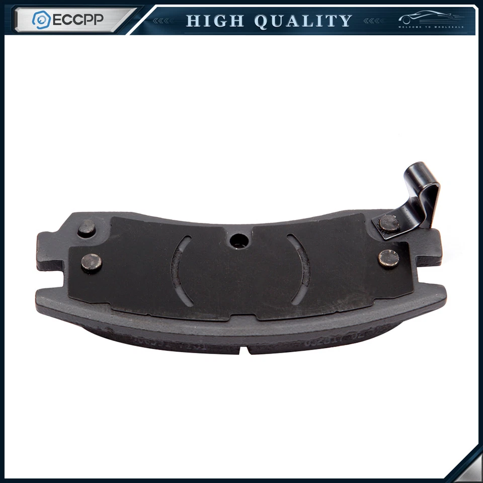 Front Rear Brake Calipers Brake Pads Set 12Pcs For 2006-2010 Chevrolet Impala - Image 3 of 3