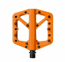 Crank Brothers Stamp 1 Mountain Bike Pedals - ORANGE Small - NEW