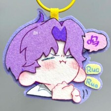 Non Woven Love and Deepspace Bag Pendant keychain Gorgeous Keyring Rafayel Gift