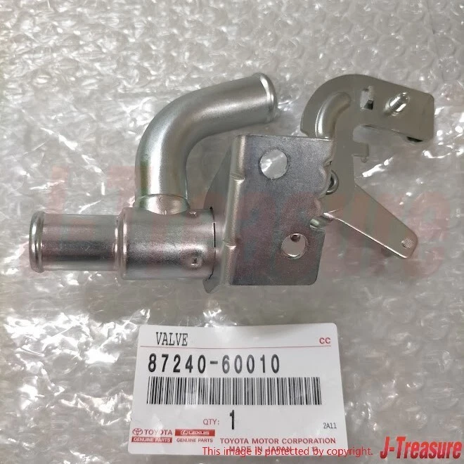 Válvula de control de agua calentador genuino Toyota Land Cruiser FJ40 FJ45 87240-60010 FABRICANTE DE EQUIPOS ORIGINALES Foto 2 de 4