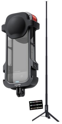 Insta360 X4 Utility Frame 360° 8K Action Camera + Tripod Selfie Stick CINSBBML