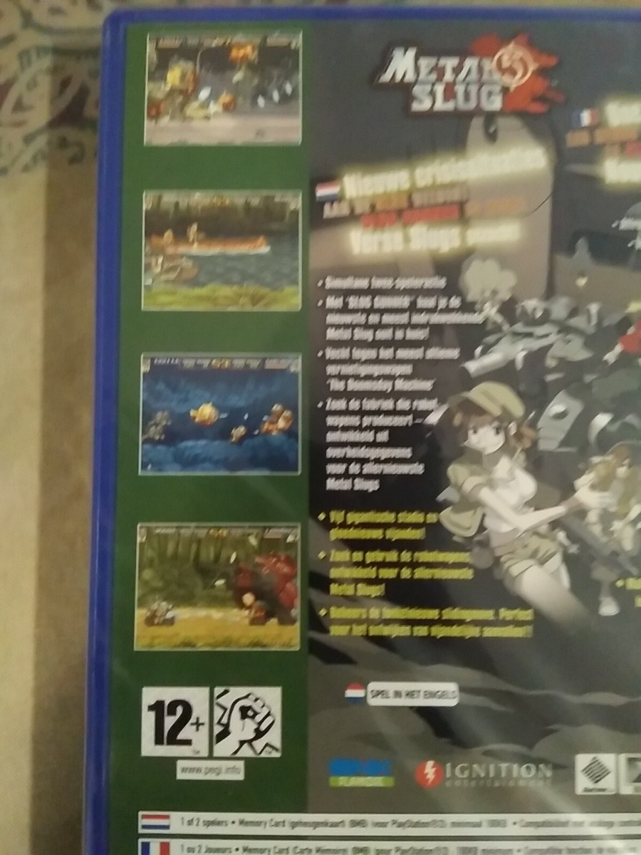Metal Slug 5 sur PlayStation 2