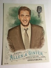 2016 Topps Allen & Ginter Jumbo 5x7 Mike Greenberg Sportscaster 145 #’d /49