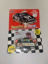 JEFF GORDON 24 NASCAR Racing Champions 1994 Stock Car W/ Card  Stand FREE SHIP