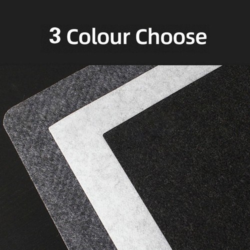 Large Size Wool Felt Mouse Pad Non-slip Laptop Table Mat Keyboard Mice Mat - Bild 11 von 15