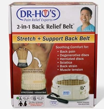 DR-HO'S 2-in-1 Decompression Belt Lower Back Pain Relief Size A (25-41 in), USA