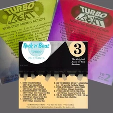 Rock N Beat 3 Turbo Beat 2, 3 SEALED DJ Remix CDs Dj Vlad/Beat Boy