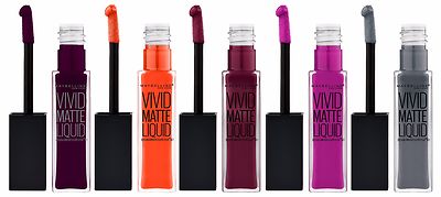Maybelline Color Sensational Vivid Matte Liquid Lip Color Stain Lipstick USA