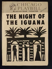 Bette Davis Margaret Leighton in Night of the Iguana 1961 Blackstone Chicago