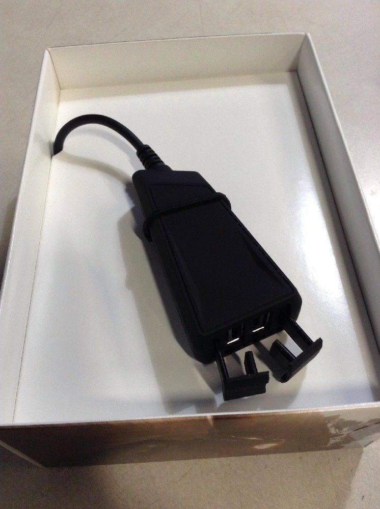 BMW Genuine Motorcycle Dual USB Charger With Cable 600mm