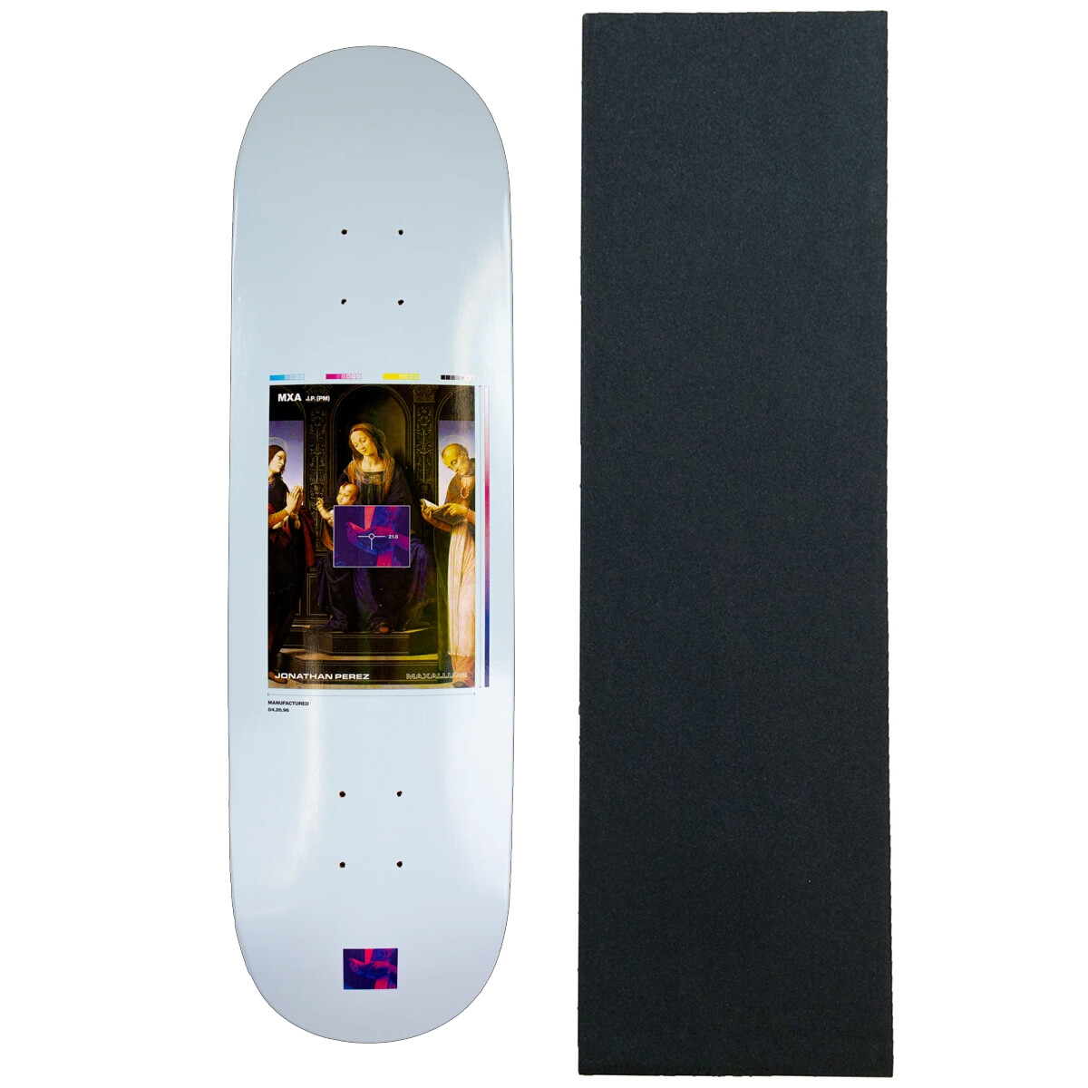 Maxallure Skateboard Deck Perez Scan 8.25