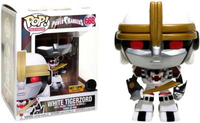 Funko POP! Television ~ WHITE TIGERZORD (#668) VINYL FIGURE ~ MMPR