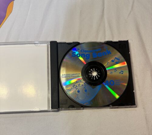 RARE Lakeshore Classroom Song Bank 40 Song Cards & Wooden Stand Music Poems READ - Picture 5 of 6