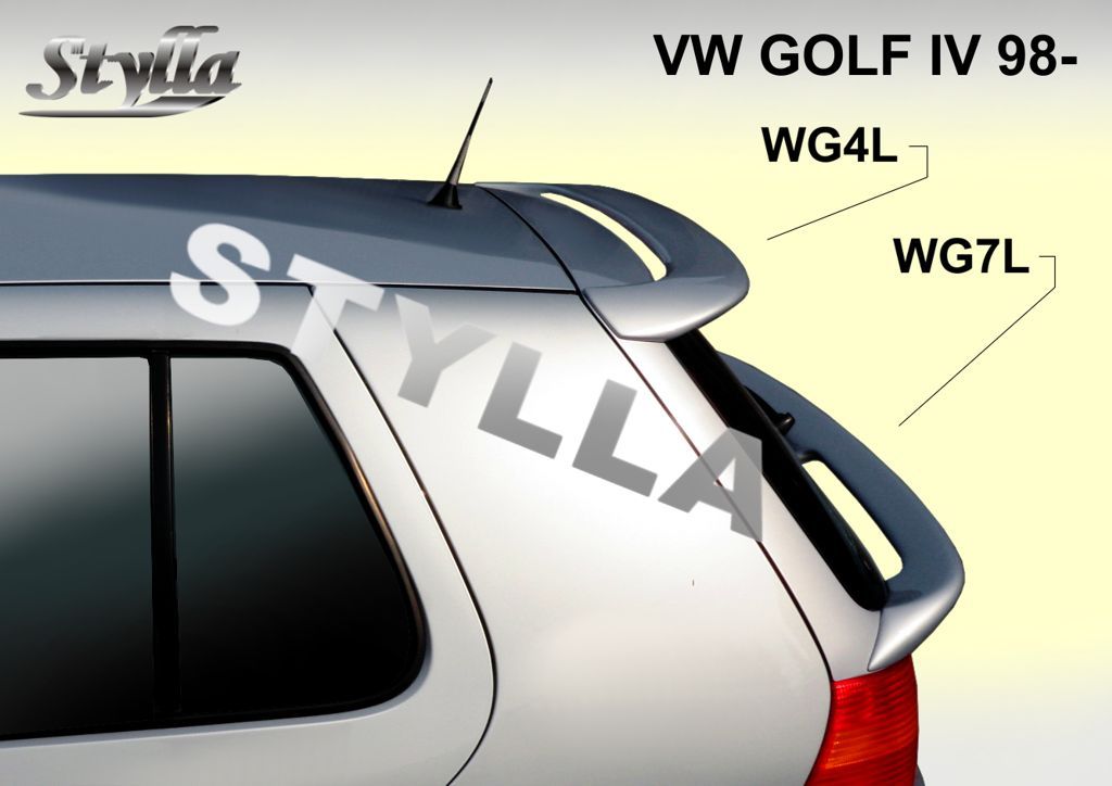 VOLKSWAGEN GOLF MK4 MKIV 4 IV SPOILER REAR ROOF BRAND WING ACCESSORIES