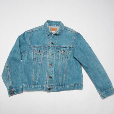 70s Vintage Levi's Early Care Tag 70505 4th Denim Jacket in 70s Vintage Levi's Early Care Tag 70505 4th Denim Jacket in
