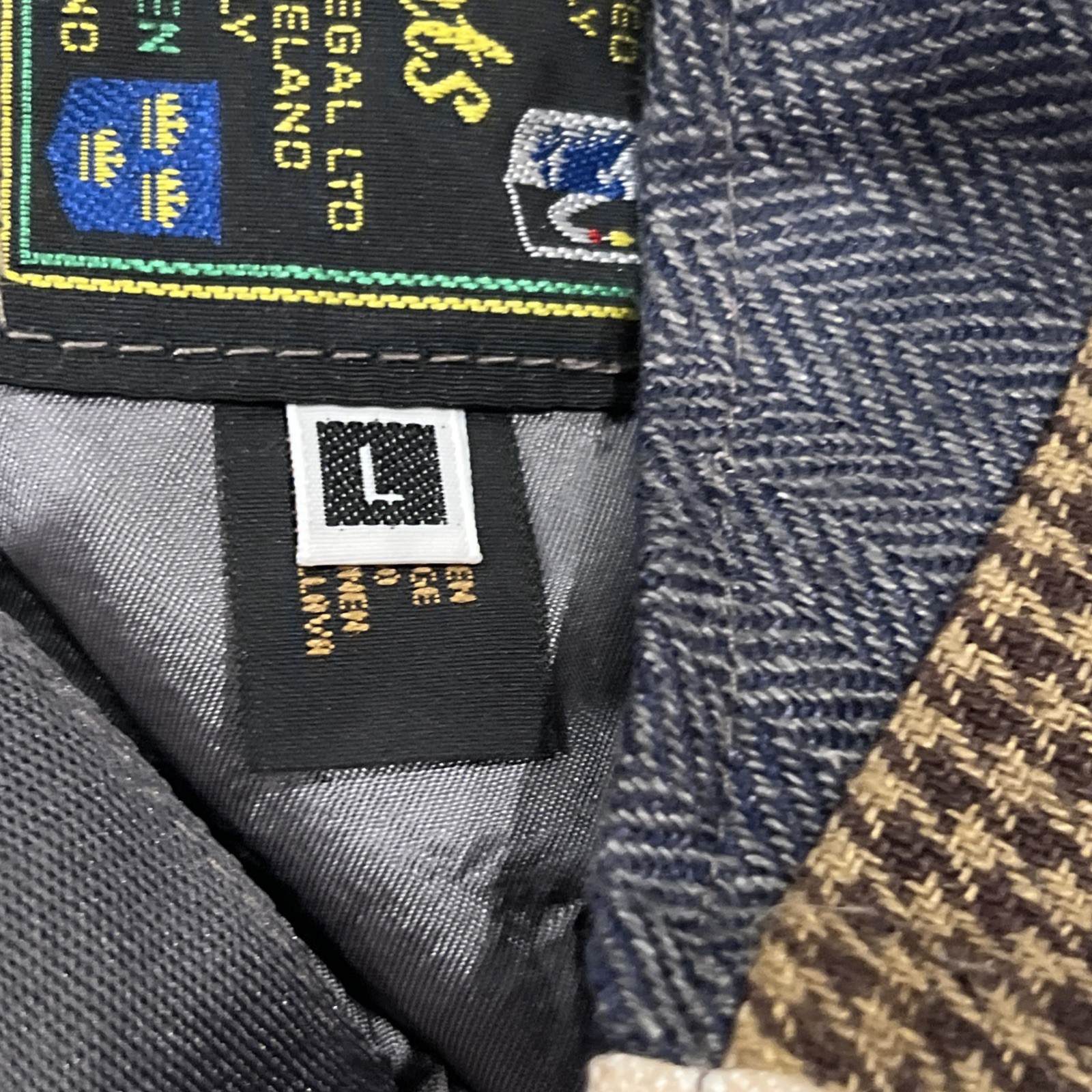 Hannah Hats Plaid Patchwork Size Large - image 9