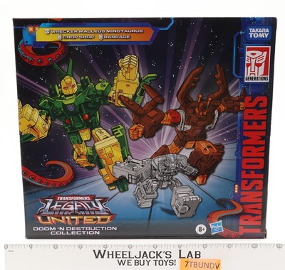 Doom 'n Destruction 3-Pack Transformers Legacy United 2024 Hasbro NEW SEALED