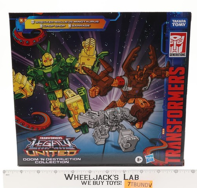 #ad Doom #x27;n Destruction 3 Pack Transformers Legacy United 2024 Hasbro NEW SEALED $118.00