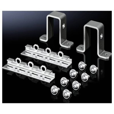 Rittal 8620400 VX 8619.470 - Plinth corners - Steel - Zinc - 2 pc(s)