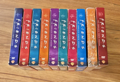 Friends TV Show Complete Series Seasons 1-10 Sitcom DVD Disc Sets *Choose One*