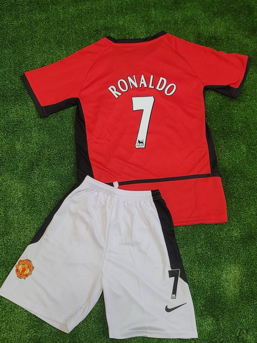【未使用品】2004シーズン　 マンチェスターユニフォーム　RONALDO 7 Ronaldo #7 Manchester United 2002/2004 Retro Home Jersey