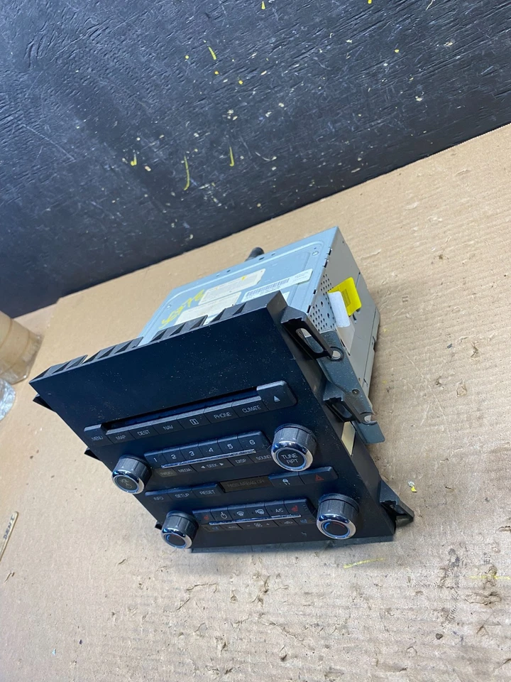 2010 Lincoln Mkz Radio Navigation Hvac Climate Control Panel S6778 DG - Image 3 of 4