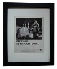 JACK DANIELS+WHISKEY+POSTER+ANZEIGE+KLASSIKER GERAHMT ORIGINAL 2008+EXPRESS WELTVERSAND