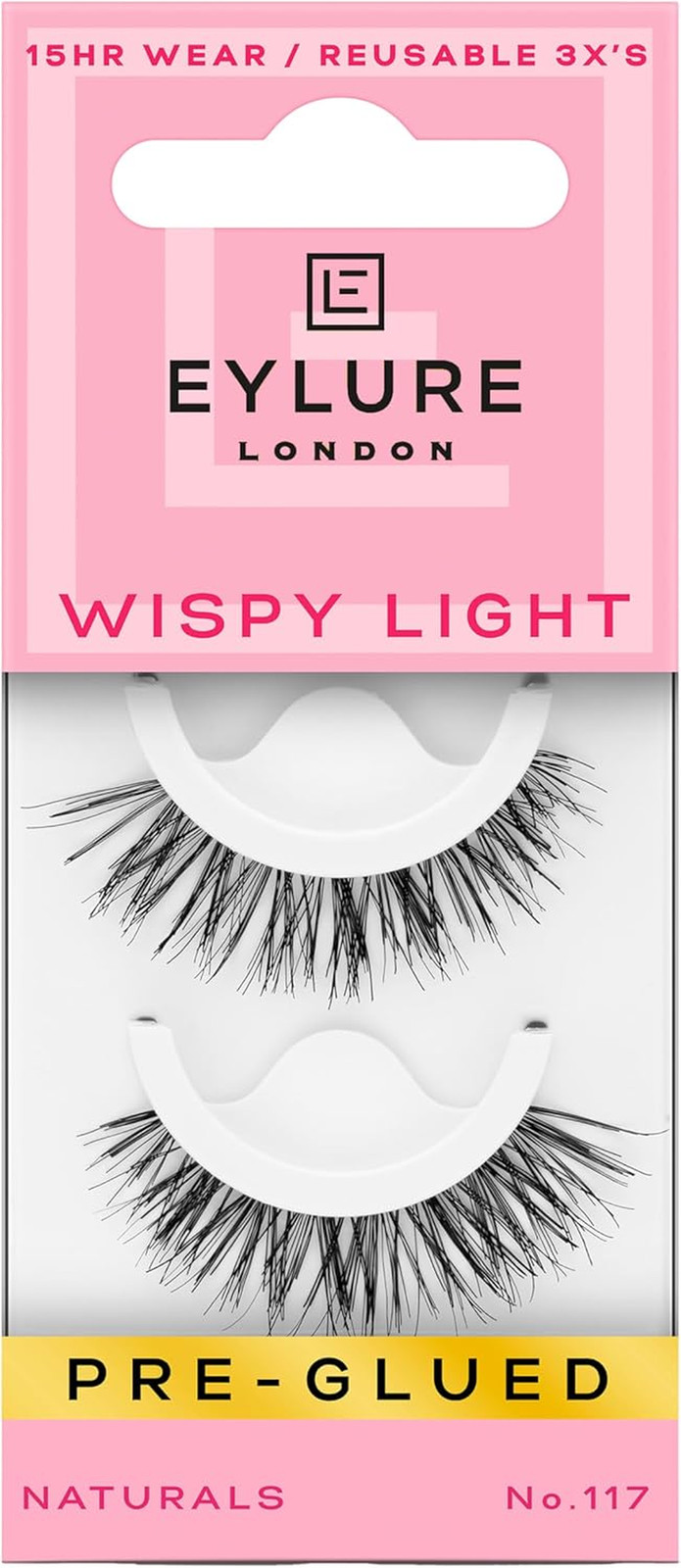 Eylure Fluttery Light 117 Pre-Glued False Lashes
