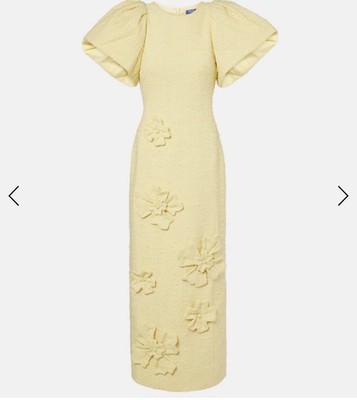 LEO LIN LUCINDA TWEED PETAL MAXI DRESS read Description | eBay