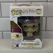 Figura Vinilo Funko Pop Harry Potter Albus Dumbledore con Bebé Harry 115