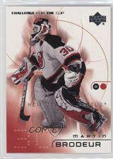 2001-02 Upper Deck Challenge for the Cup Martin Brodeur #50 HOF ex0