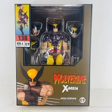 Wolverine X-Men Brown Comic Version w/Accessory 6" Action Figure CT Toys #138