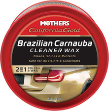 Mothers California Gold Brazilian Carnauba Cleaner Ce Wax, 12 oz. Paste