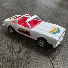 Vintage 1976-78 Ford Mustang Ii Cobra T-top Fastback 7.5 Plastic Toy Car - Usa