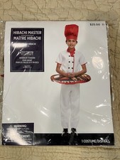 Hibachi Master Halloween Costume, Child  s Size 12