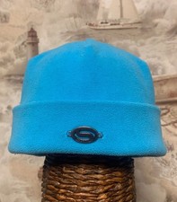 Sportalm Kitzb hel Blue Fleece Beanie Ski Hat Size M Amsterdam Collection Luxury