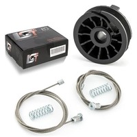 Fensterheber Reparatursatz Set Seilzug Rolle Vorne Rechts FüR Fiat Doblo Ii 263