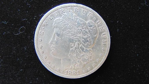 1881 O Morgan Silver Dollar $1 Choice AU Nice Coin #14