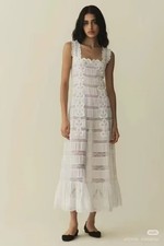 2025 New DOEN Women's Fashion Heavy Industry Embroidered Dress Xs S M L