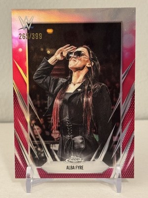 2026 Topps Chrome WWE - Alba Fyre #184 Magenta Refractor /399