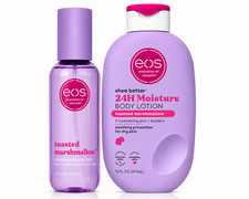 EOS Toasted Marshmallow Cashmere Body Mist Shea Better 24H Moisture Lotion Set