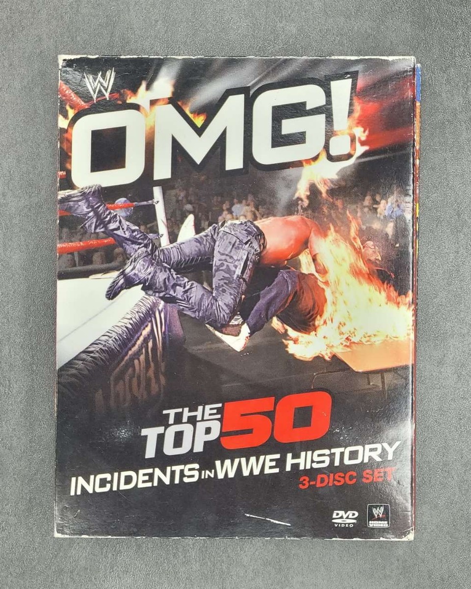WWE: OMG! The Top 50 Incidents in WWE History DVDs | eBay