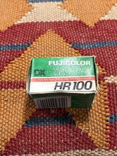 FUJI FUJICOLOR HR 100 36 Exposures ISO 100 CN 135 Size Color Film Vtg Exp 1987