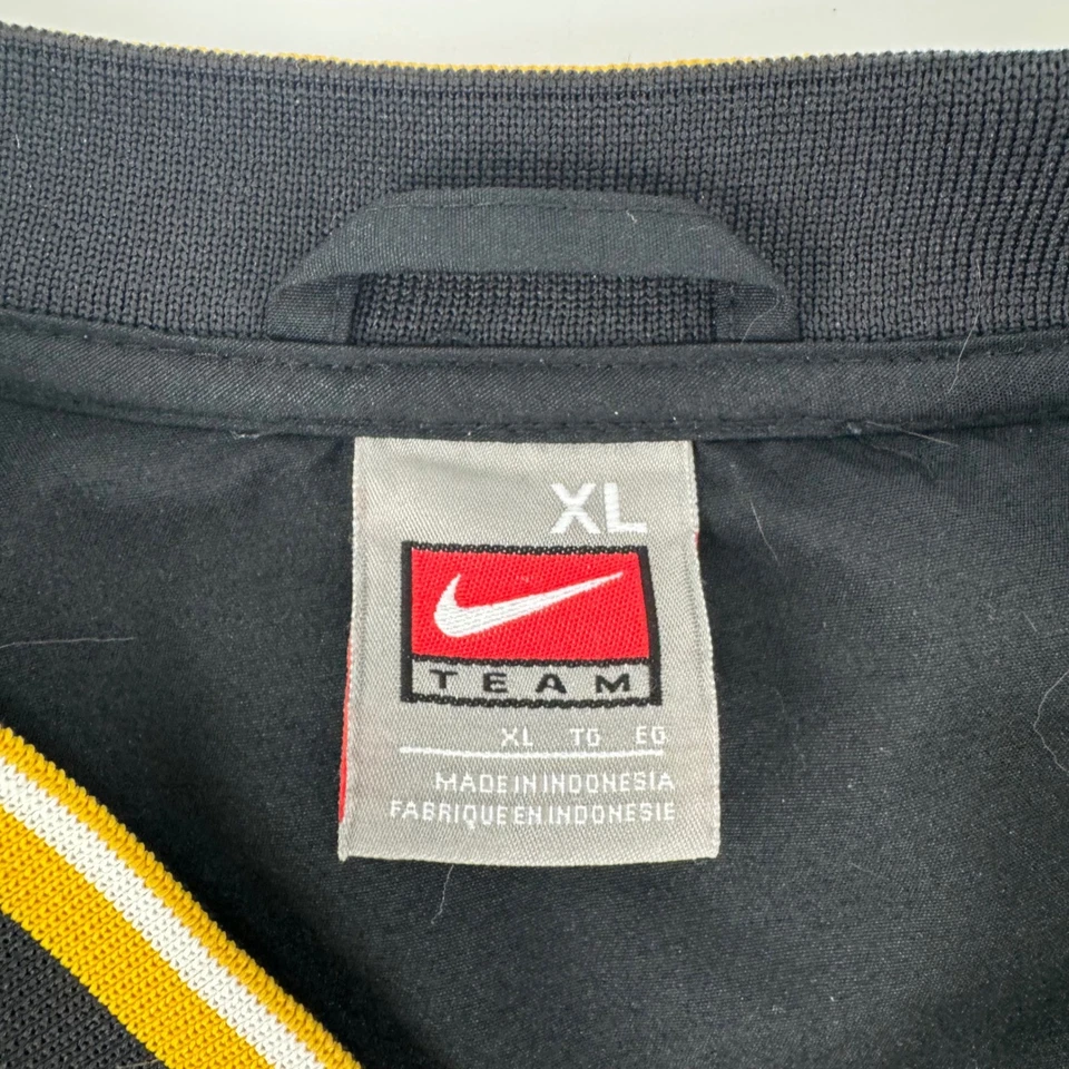 Nike Mizzou Missouri Tigers Pullover Rompevientos Chaqueta Hombres XL DE COLECCIÓN Swoosh Medio Foto 3 de 3