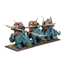 Salamander Rhinosaur Cavalry Kings of War Mantic Lizardmen Seraphon 28mm YHP