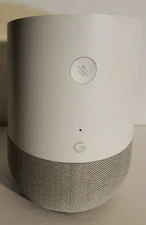 Google Home Smart Assistant Speaker White/Slate - No Power Cable UnTested 