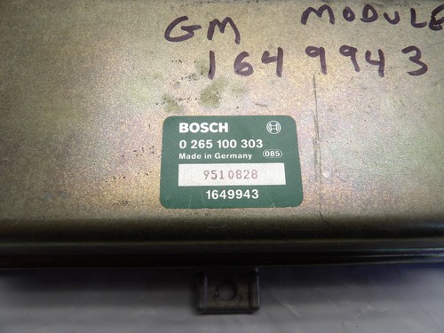 Module de commande système de freinage antiblocage (ABS) CADILLAC ALLANTE 1990-1992 - Photo 2/4