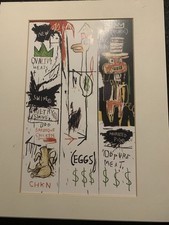Collezionismo Riproduzione su tela Quadro Di Jean Michel Basquiat
